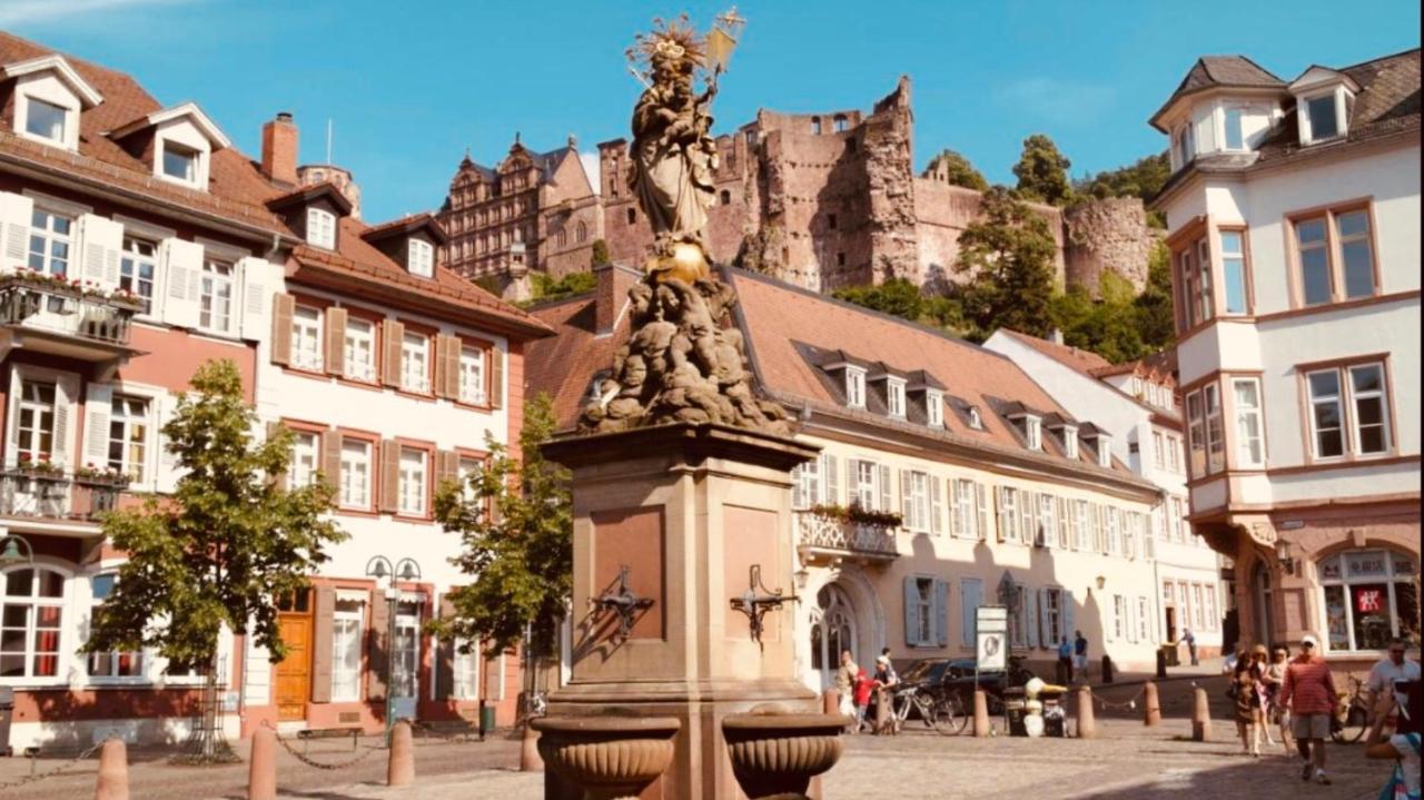 Old Bridge View Apartment Heidelberg Dış mekan fotoğraf